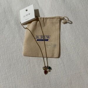 J. Crew Charm Necklace- NWT
